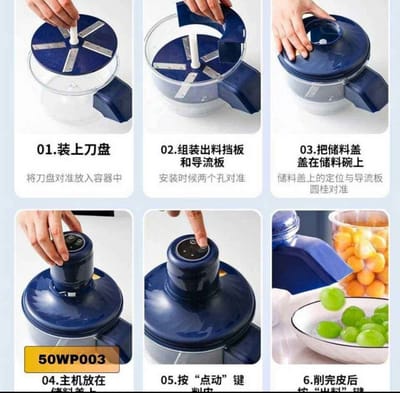 Automatic Electric Fruit & Vegetable Processor_img_2