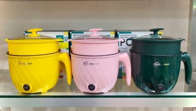 Diamond Cut Mini Multi-Functional Electric Cooking Pot (1.8L)_img_4