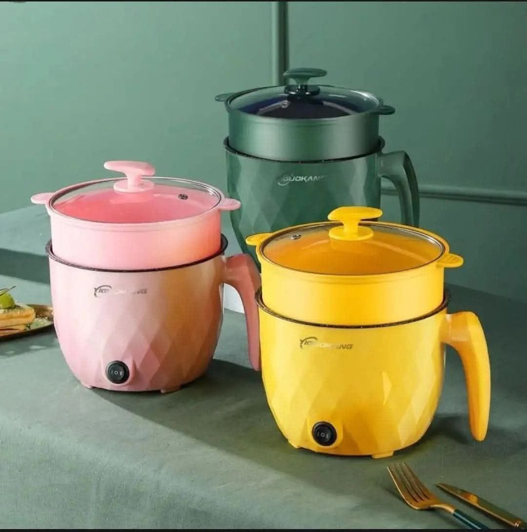 Diamond Cut Mini Multi-Functional Electric Cooking Pot (1.8L)