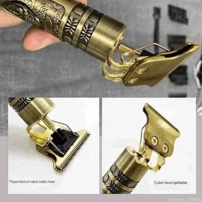 Vintage T9 Professional Metal Trimmer: স্টাইলিশ গ্রুমিংয়ের জন্য পারফেক্ট সঙ্গী_img_2