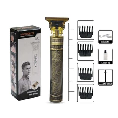 Vintage T9 Professional Metal Trimmer: স্টাইলিশ গ্রুমিংয়ের জন্য পারফেক্ট সঙ্গী_img_4