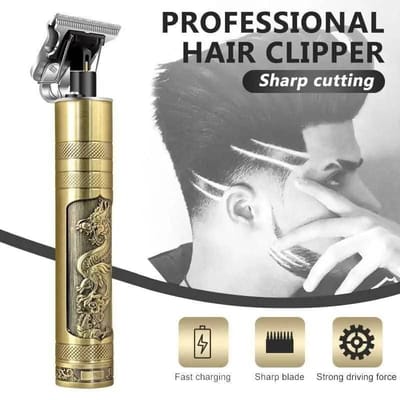 Vintage T9 Professional Metal Trimmer: স্টাইলিশ গ্রুমিংয়ের জন্য পারফেক্ট সঙ্গী_img_7
