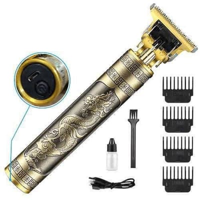 Vintage T9 Professional Metal Trimmer: স্টাইলিশ গ্রুমিংয়ের জন্য পারফেক্ট সঙ্গী_img_5