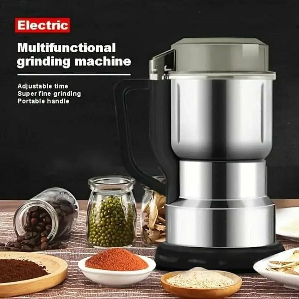 1000W Stainless Steel Food Grinder | Heavy Duty Spice & Dry Grinder