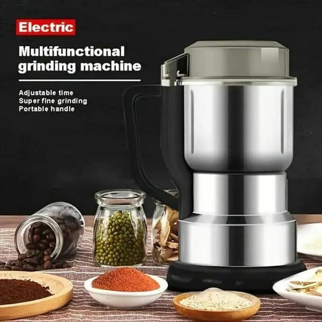 1000W Stainless Steel Food Grinder | Heavy Duty Spice & Dry Grinder_img_0