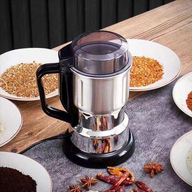 1000W Stainless Steel Food Grinder | Heavy Duty Spice & Dry Grinder_img_1