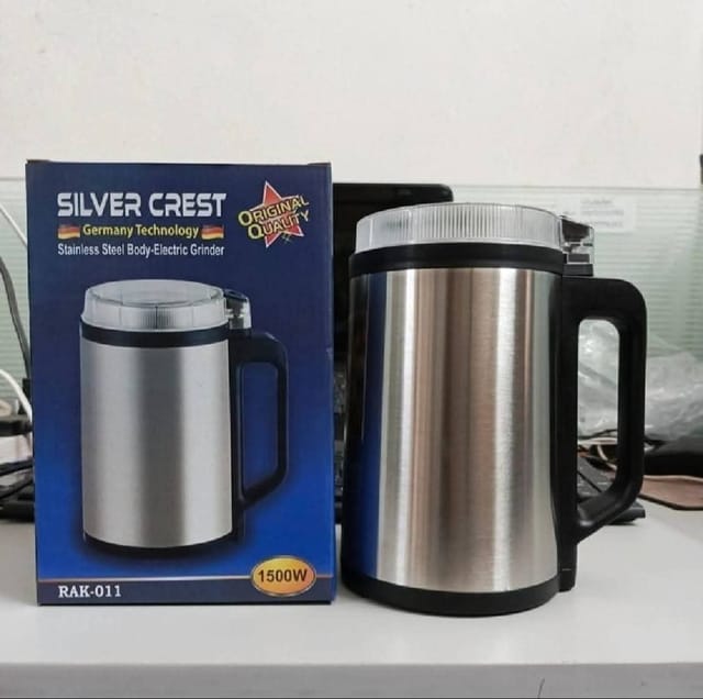 Silver Crest 1500W Electric Grinder – Stainless Steel Heavy Duty Spice Grinder_img_2
