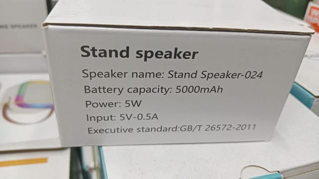 3-in-1 Wireless Speaker + Mobile Stand + Power Bank_img_7