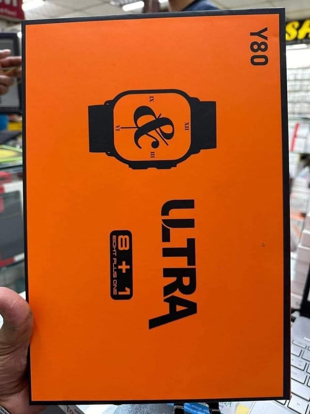 Y80 Ultra Smart Watch (8+1 Belt Combo)_img_8