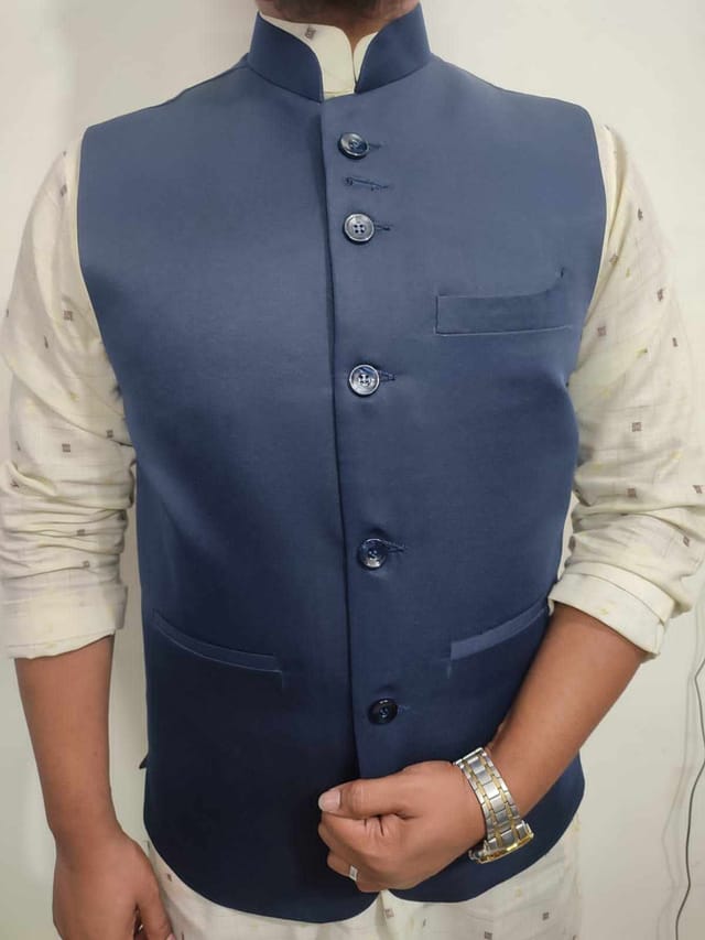 নেভি ব্লু কালার প্রিমিয়াম কটি_img_1