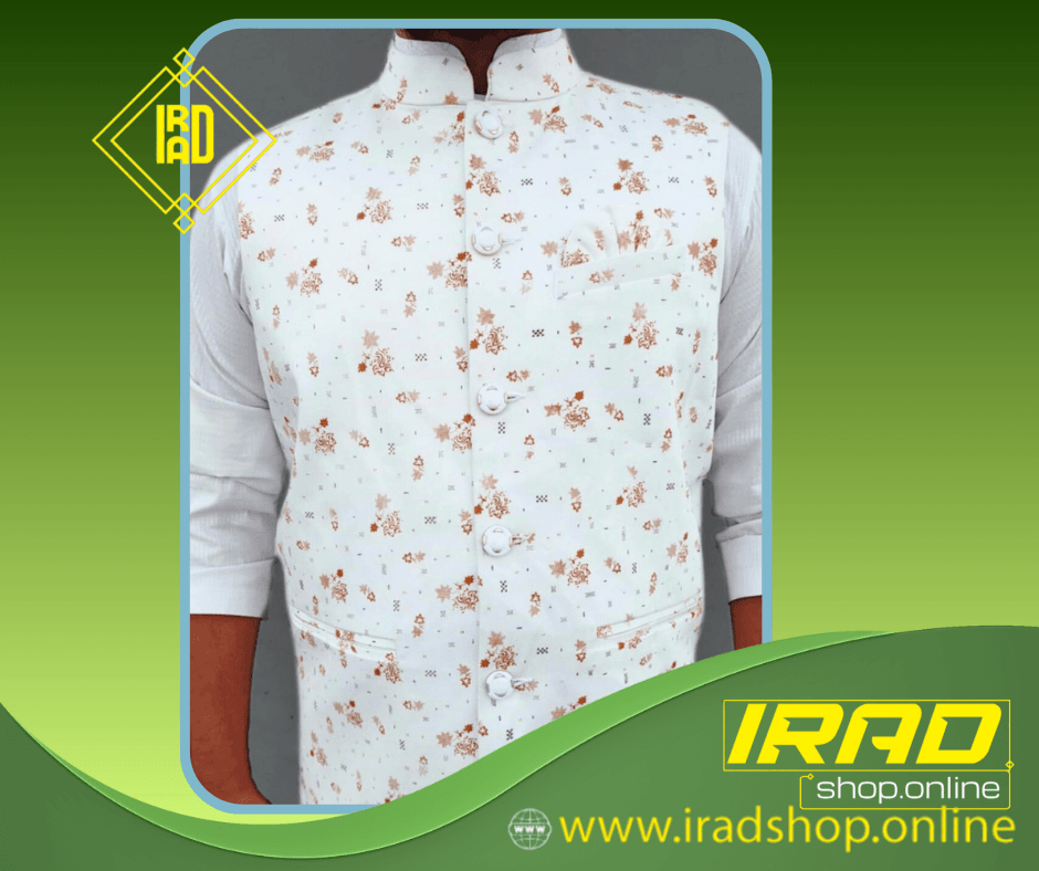 সাদা কালার ফুল প্রিন্ট প্রিমিয়াম কটি