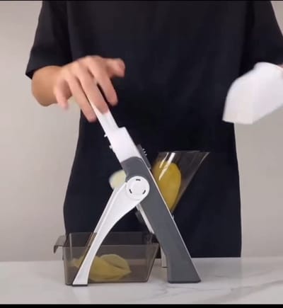 Safe Easy Vegetable Spring Slicer – Multi Functional Kitchen Cutter_img_6