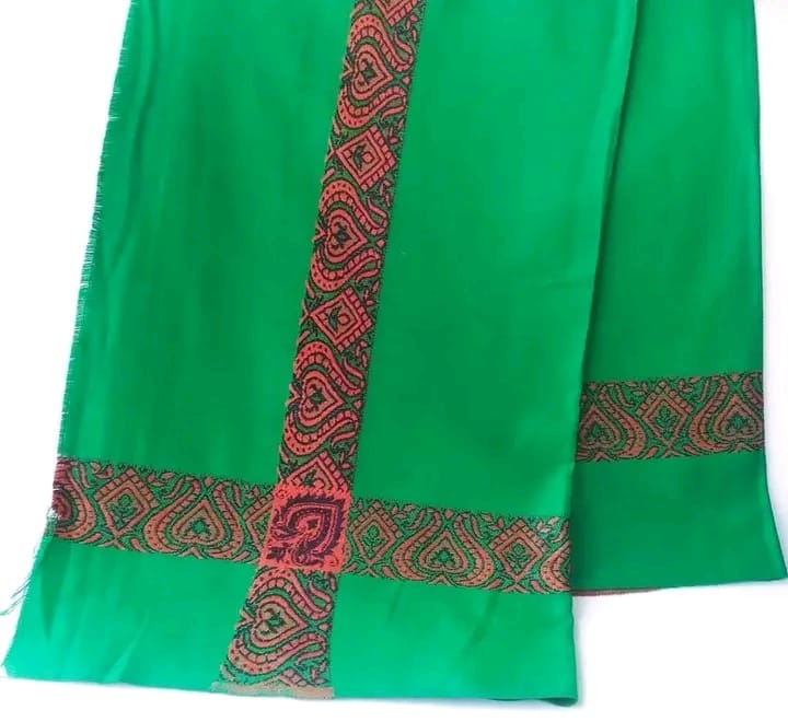 সবুজ কাশ্মীরি রুমাল অরিজিনাল
